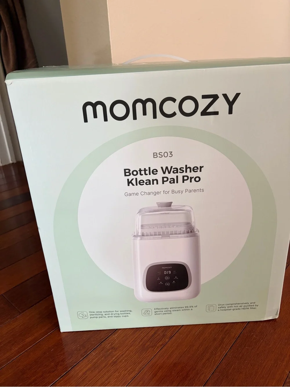Momcozy Klean Pal Pro Bottle Washer - White